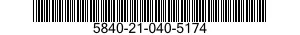 5840-21-040-5174  5840210405174 210405174