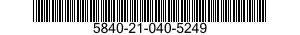 5840-21-040-5249  5840210405249 210405249