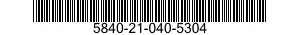 5840-21-040-5304  5840210405304 210405304