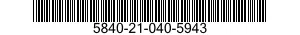 5840-21-040-5943  5840210405943 210405943