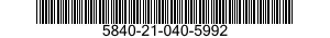 5840-21-040-5992  5840210405992 210405992