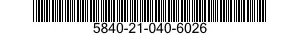 5840-21-040-6026  5840210406026 210406026