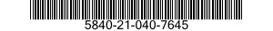 5840-21-040-7645  5840210407645 210407645