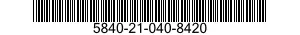 5840-21-040-8420  5840210408420 210408420