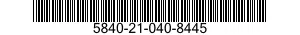 5840-21-040-8445  5840210408445 210408445