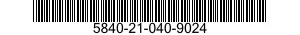 5840-21-040-9024 ADAPTER,WAVEGUIDE 5840210409024 210409024