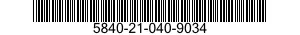 5840-21-040-9034 WAVEGUIDE ASSEMBLY 5840210409034 210409034