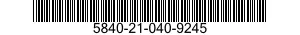 5840-21-040-9245  5840210409245 210409245