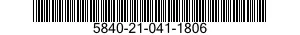 5840-21-041-1806  5840210411806 210411806