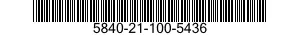5840-21-100-5436  5840211005436 211005436