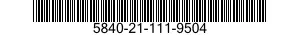 5840-21-111-9504  5840211119504 211119504
