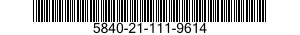 5840-21-111-9614  5840211119614 211119614