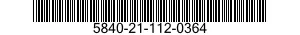 5840-21-112-0364  5840211120364 211120364