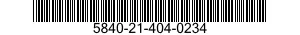 5840-21-404-0234  5840214040234 214040234
