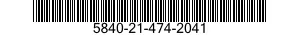 5840-21-474-2041  5840214742041 214742041