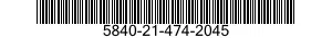 5840-21-474-2045  5840214742045 214742045