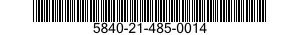 5840-21-485-0014  5840214850014 214850014