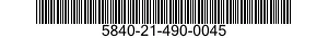 5840-21-490-0045  5840214900045 214900045