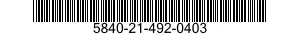 5840-21-492-0403  5840214920403 214920403
