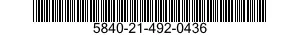 5840-21-492-0436  5840214920436 214920436