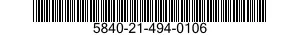 5840-21-494-0106  5840214940106 214940106
