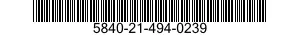 5840-21-494-0239  5840214940239 214940239