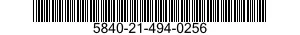 5840-21-494-0256  5840214940256 214940256