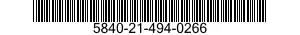 5840-21-494-0266  5840214940266 214940266