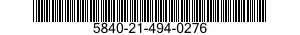 5840-21-494-0276  5840214940276 214940276