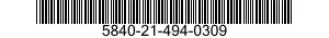 5840-21-494-0309  5840214940309 214940309