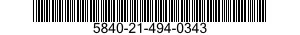 5840-21-494-0343  5840214940343 214940343