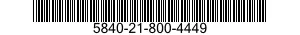 5840-21-800-4449 SPARK GAP 5840218004449 218004449