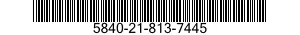 5840-21-813-7445 ISOLATOR,RADIO FREQUENCY REFLECTION 5840218137445 218137445