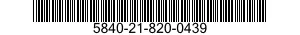 5840-21-820-0439  5840218200439 218200439