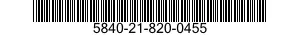 5840-21-820-0455  5840218200455 218200455