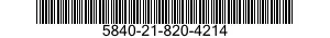5840-21-820-4214  5840218204214 218204214