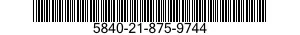 5840-21-875-9744  5840218759744 218759744