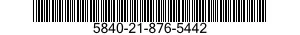 5840-21-876-5442  5840218765442 218765442