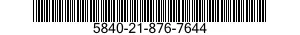 5840-21-876-7644  5840218767644 218767644