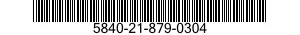 5840-21-879-0304 RACK,ELECTRICAL EQUIPMENT 5840218790304 218790304