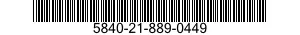 5840-21-889-0449  5840218890449 218890449