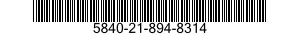 5840-21-894-8314 CIRCUIT CARD ASSEMBLY 5840218948314 218948314