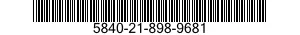 5840-21-898-9681 RADAR SET SUBASSEMBLY 5840218989681 218989681