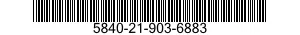 5840-21-903-6883 RECEIVER-TRANSMITTER,RADAR 5840219036883 219036883