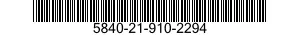 5840-21-910-2294  5840219102294 219102294