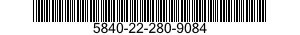 5840-22-280-9084 INDICATOR,AZIMUTH-RANGE 5840222809084 222809084