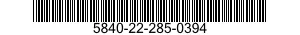 5840-22-285-0394 CIRCUIT CARD ASSEMBLY 5840222850394 222850394