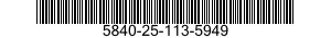 5840-25-113-5949 RESISTOR,VARIABLE,N 5840251135949 251135949