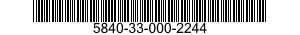 5840-33-000-2244 PLOTTING BOARD,RADAR DATA 5840330002244 330002244