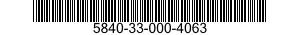 5840-33-000-4063 RECEIVER-TRANSMITTER,RADAR 5840330004063 330004063